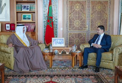رئيس مجلس النواب يلتقي بوزير الخارجية المغربي