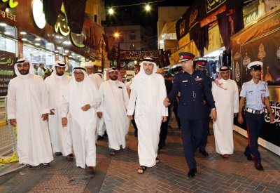 محافظ "العاصمة" يزور مآتم المنامة ويتفقد احتياجات المعزين