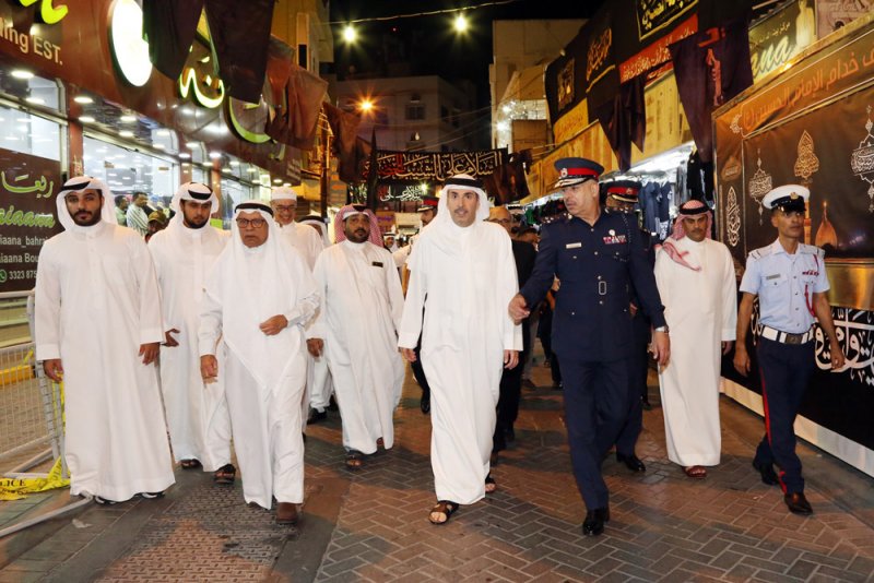 محافظ "العاصمة" يزور مآتم المنامة ويتفقد احتياجات المعزين