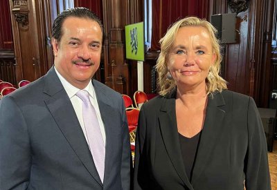 سفير مملكة البحرين لدى مملكة بلجيكا يشارك في احتفالات اليوم الوطني الفلمنكي