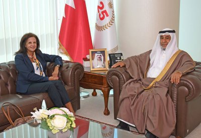 وزير شؤون مجلسي الشورى والنواب يستقبل القائم بأعمال سفارة الجمهورية اللبنانية لدى مملكة البحرين