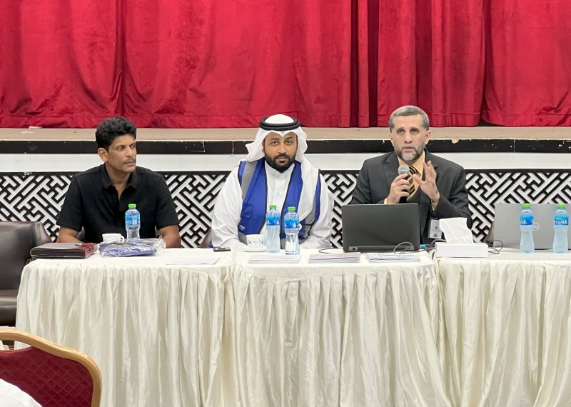 هيئة المعلومات والحكومة الإلكترونية تعقد لقاءً توعويًا في النادي الهندي حول مسح دخل ونفقات الأسرة 2024