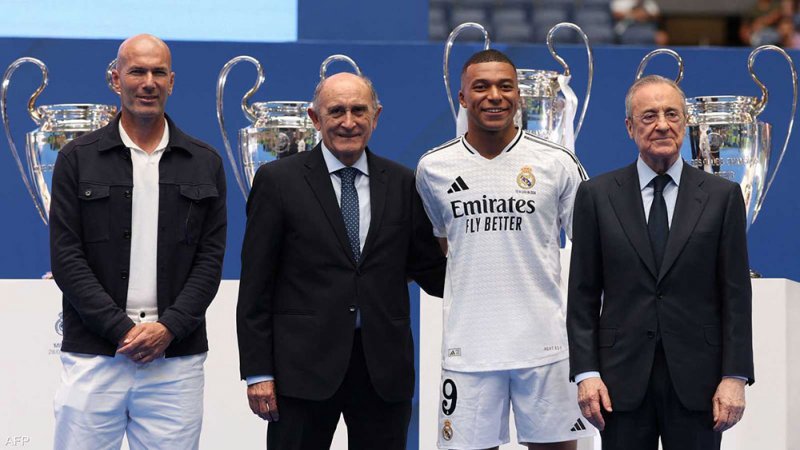 مبابي لجماهير ريال مدريد "سأهب حياتي لهذا النادي"