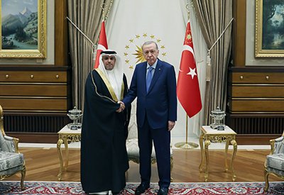 الرئيس التركي يتسلم أوراق اعتماد سفير البحرين في أنقرة