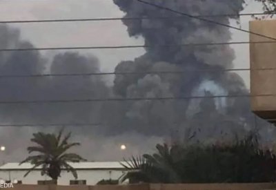 انفجارات داخل مقر للحشد الشعبي جنوبي بغداد