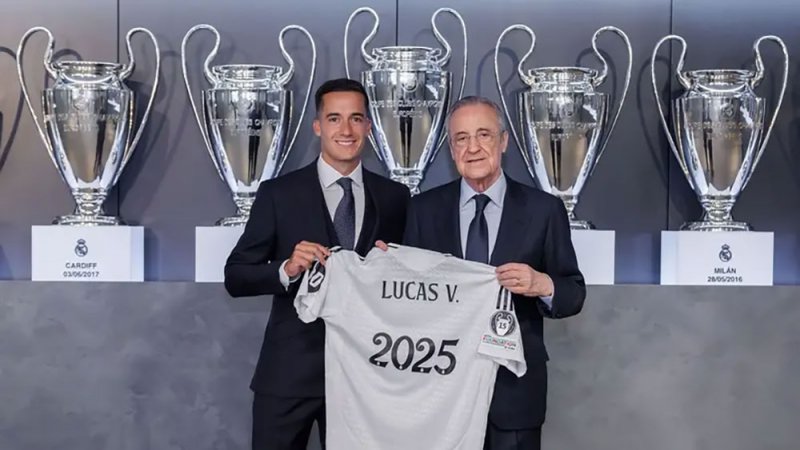 ريال مدريد يمدد تعاقده مع لوكاس فاسكيز