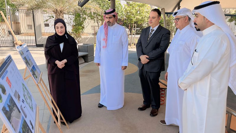وكيل "البلديات" يتفقد أعمال تطوير حديقتي الدير الشرقية والغربية وحديقة سماهيج