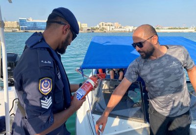 خفر السواحل تواصل حملاتها التفتيشية للتصدي للمخالفات البحرية