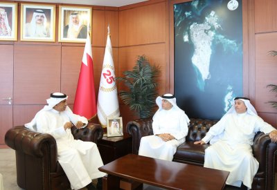 رئيس جهاز المساحة والتسجيل العقاري يستقبل الرئيس التنفيذي لشركة "بنفت"