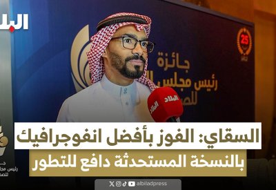 السقاي: الفوز بأفضل إنفوجرافيك دافع للتطور