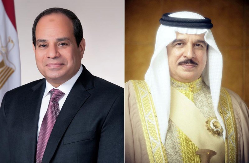 جلالة الملك المعظم يهنئ الرئيس المصري بذكرى ثورة يوليو المجيدة