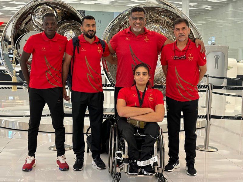منتخب البحرين البارالمبي لألعاب القوى يغادر إلى كازاخستان لمعسكر تدريبي استعدادًا لأولمبياد باريس 2024