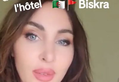 مؤثرة بلجيكية تغضب الجزائريين.. الشرطة منعتني من الخروج!