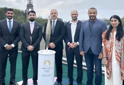 سفير مملكة البحرين لدى الجمهورية الفرنسية يشارك في افتتاح أولمبياد باريس 2024