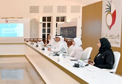 فريق الأمانة العامة للمجلس الأعلى للمرأة يعقد اجتماع مع لجنة تكافؤ الفرص بوزارة الداخلية