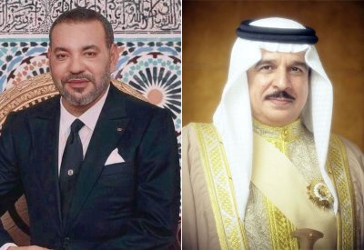 جلالة الملك المعظم يهنئ العاهل المغربي بمناسبة ذكرى عيد العرش