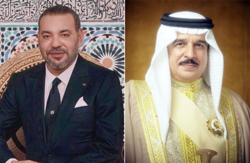جلالة الملك المعظم يهنئ العاهل المغربي بمناسبة ذكرى عيد العرش