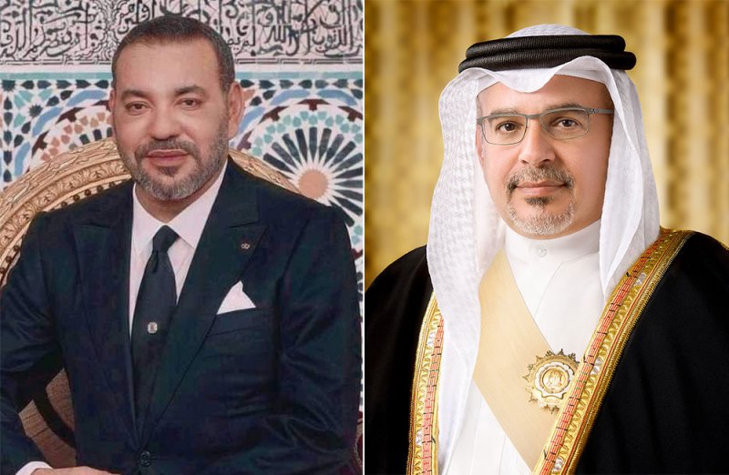 سمو ولي العهد رئيس مجلس الوزراء يهنئ العاهل المغربي بمناسبة ذكرى عيد العرش