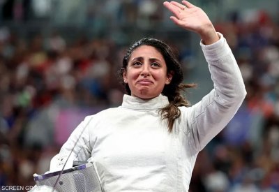 مفاجأة مصرية.. بطلة مبارزة شاركت بالأولمبياد وهي حامل