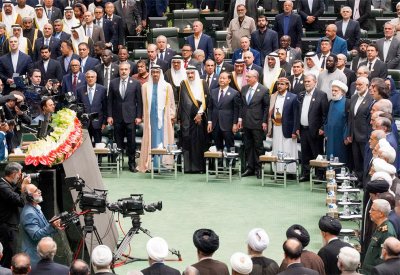 وزير الخارجية يشارك في مراسم أداء فخامة رئيس الجمهورية الإسلامية الإيرانية اليمين الدستورية