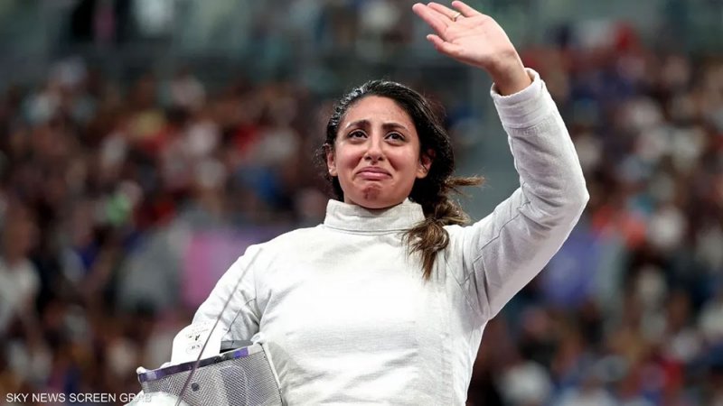 مفاجأة مصرية.. بطلة مبارزة شاركت بالأولمبياد وهي حامل