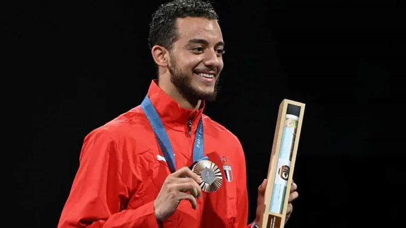 نبوءة قبل 3 سنوات تتحقق.. لاعب مصري يفوز بـ"برونزية" في الأولمبياد