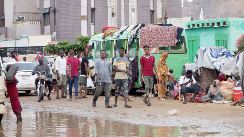 الحرب في السودان.. أمطار وسيول تفاقم معاناة النازحين