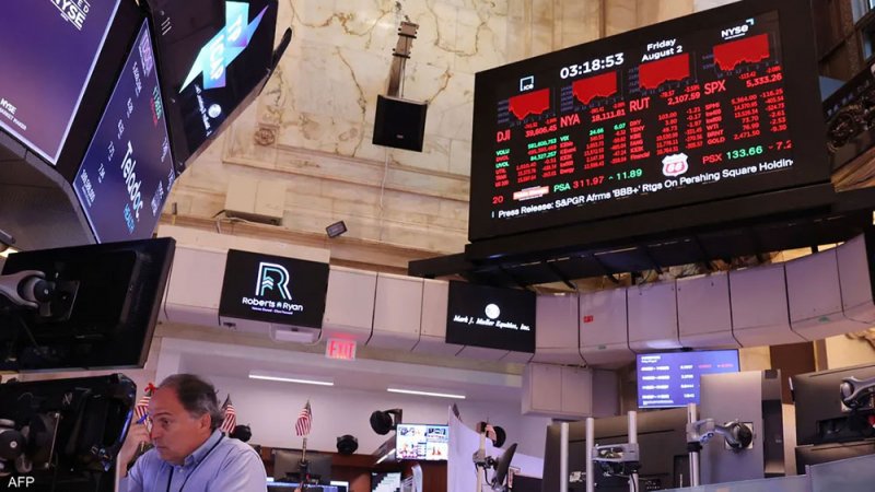 تراجعات حادة في أسواق المال وسط مخاوف الركود بأميركا