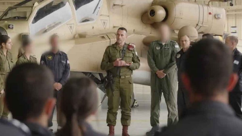 رئيس الأركان الإسرائيلي: قادرون على الهجوم في أي وقت وبأي مكان