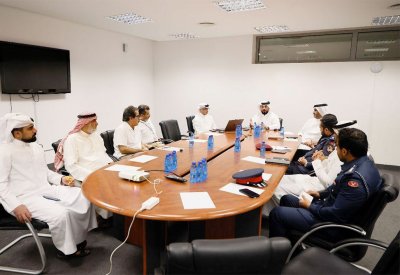 اللجنة المنظة لخليجية رجال السلة تواصل تحضيراتها لاستضافة البطولة