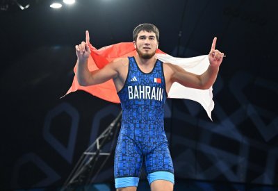 المصارع أحمد تاج الدين يهدي البحرين ميدالية ذهبية بأولمبياد باريس 2024