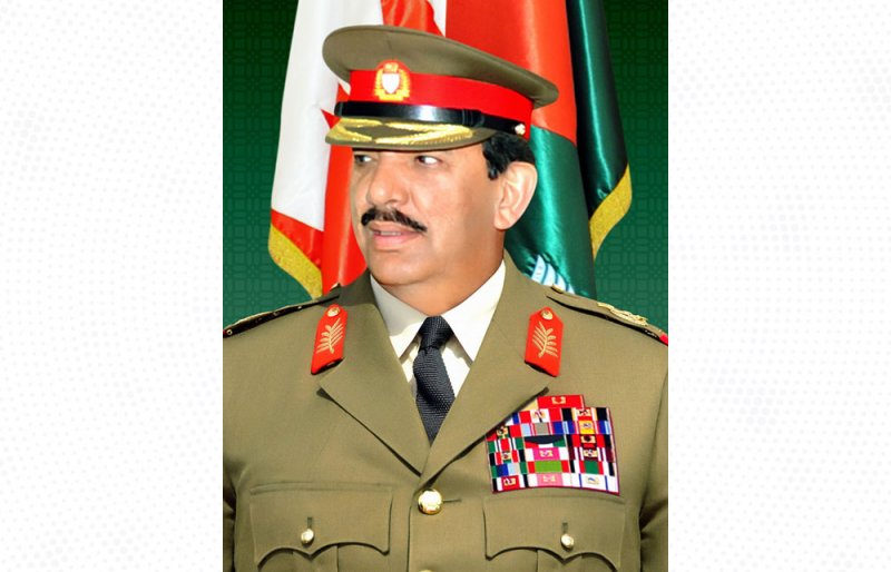 جلالة الملك المعظم يتلقى برقية تهنئة من القائد العام لقوة دفاع البحرين