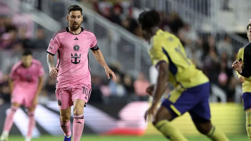 استبعاد ميسي من قائمة إنتر ميامي في كأس الرابطتين