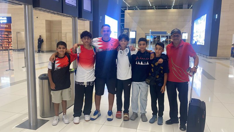 منتخب البحرين للتنس يغادر إلى تونس للمشاركة في البطولة العربية