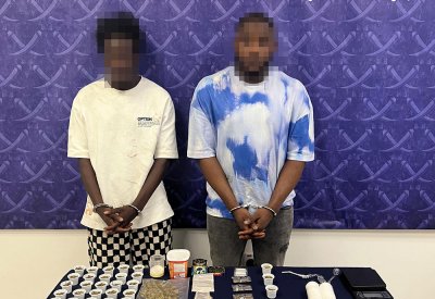 القبض على عدد من الأشخاص بحوزتهم أكثر من  7.8 كيلو جرام من المواد المخدرة تزيد قيمتها عن 54 ألف دينار