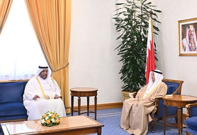 سمو الشيخ محمد بن مبارك آل خليفة يستقبل سفير دولة قطر لدى البحرين