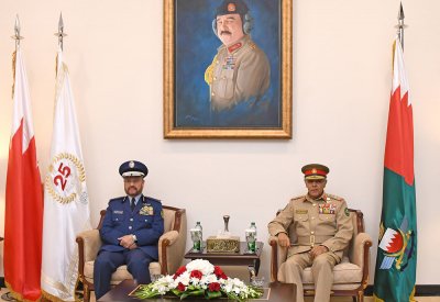 رئيس هيئة الأركان يجتمع مع معالي رئيس هيئة الأركان العامة للقوات المسلحة السعودية خلال الاجتماع الأول للجنة الدفاعية والعسكرية