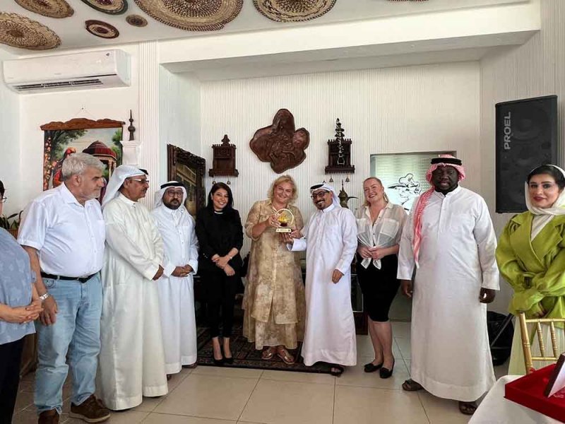 مأدبة غداء على شرف وفد مهرجاني تشيكوف