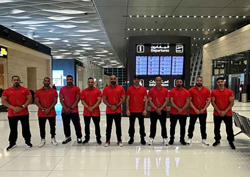 منتخب البحرين لكمال الأجسام ينهي إجراءات التسجيل والميزان