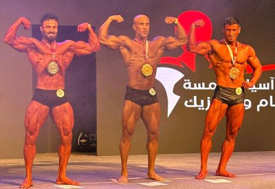 البحرين تحقق ذهبيتين وفضية وبرونزيتين ببطولة غرب آسيا لبناء الأجسام في عُمان