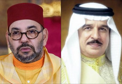 جلالة الملك المعظم يهنئ العاهل المغربي بذكرى ثورة الملك والشعب