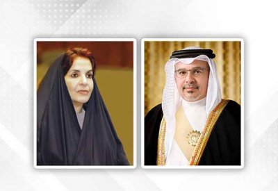 سمو ولي العهد رئيس مجلس الوزراء يتلقى برقية شكر من قرينة جلالة الملك المعظم رئيسة المجلس الأعلى للمرأة