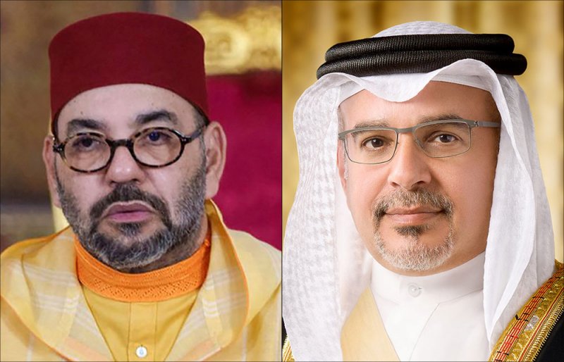 سمو ولي العهد رئيس مجلس الوزراء يهنئ العاهل المغربي بذكرى ثورة الملك والشعب