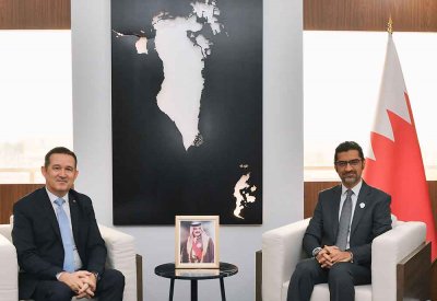 وزير شؤون البلديات يستقبل سفير الاتحاد السويسري 