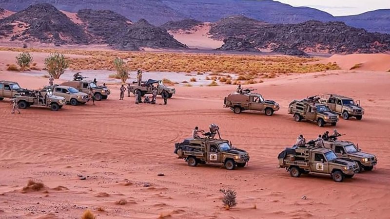 مصدر عسكري ليبي ينفي وقوع مناوشات مع حرس الحدود الجزائري