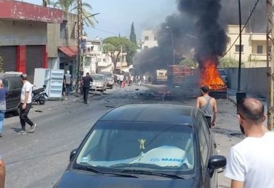 غارة إسرائيلية تقتل قياديا في فتح قرب عين الحلوة جنوبي لبنان