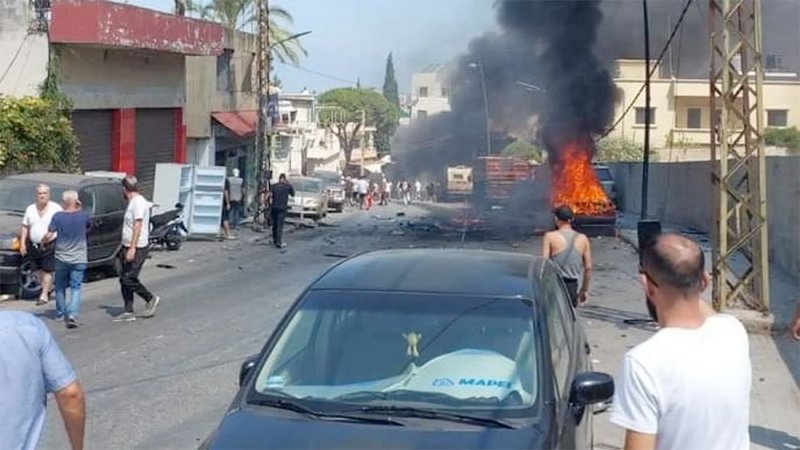 غارة إسرائيلية تقتل قياديا في فتح قرب عين الحلوة جنوبي لبنان