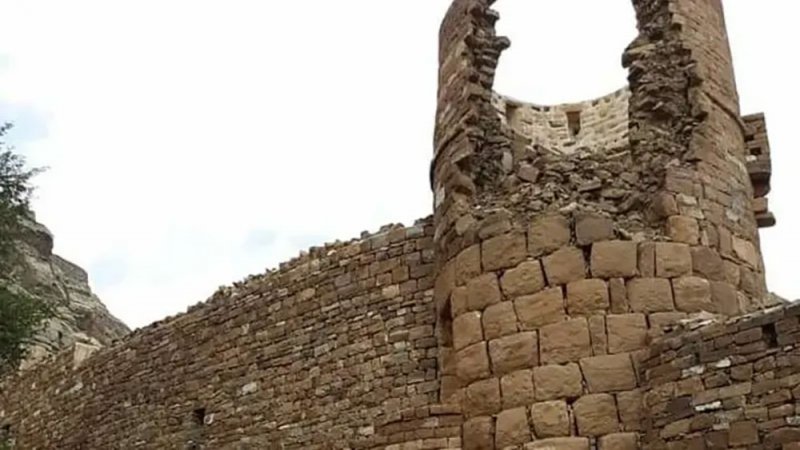 قلعة زبيد ومدينة ثلا.. تضرر معلمين أثريين جراء الأمطار باليمن