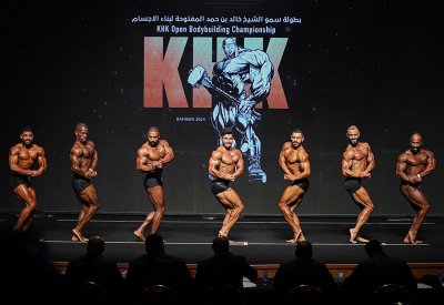 اتحاد كمال الأجسام يختتم بطولة خالد بن حمد المفتوحة لبناء الأجسام