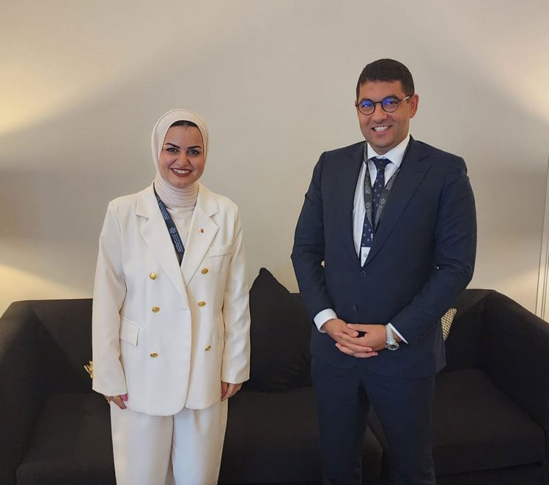 وزيرة شؤون الشباب تبحث مع نظيرها المغربي التعاون الشبابي المشترك